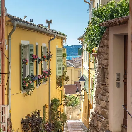 Palm Riviera - Vieille Ville De Menton - Vue Mer Exterior foto