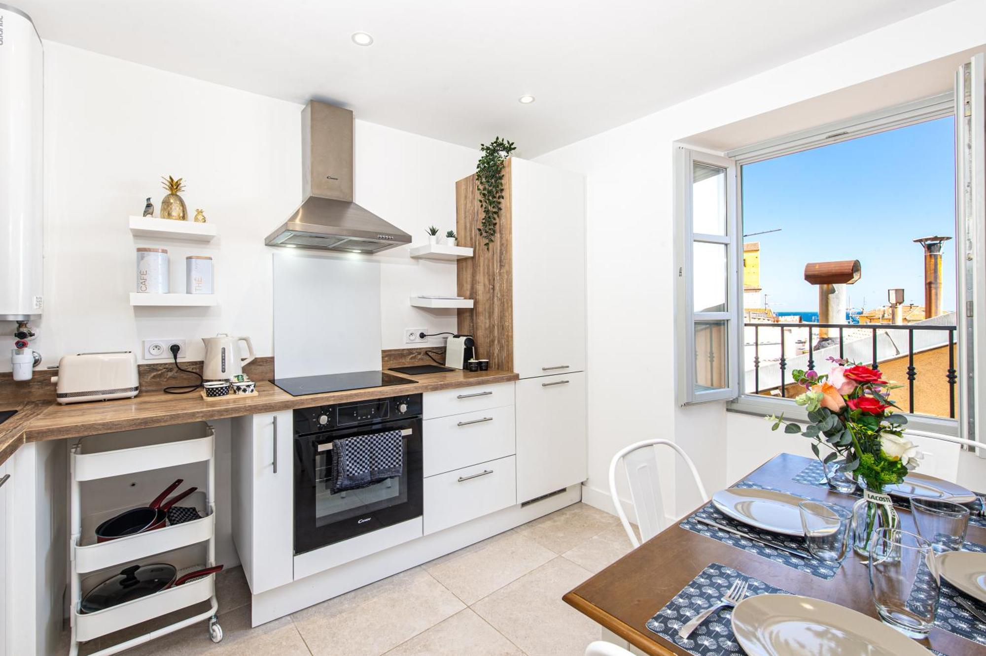 Appartement Palm Riviera - Vieille De - Vue